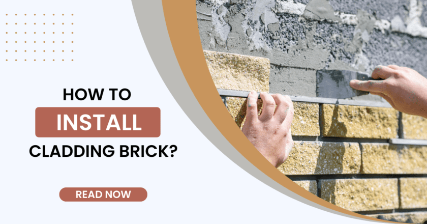 Cladding Install Examples How To Install Cladding Brick? Prayag Clay Products